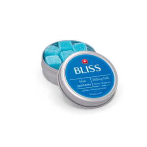 Bliss Gummies Blue Raspberry 200mg