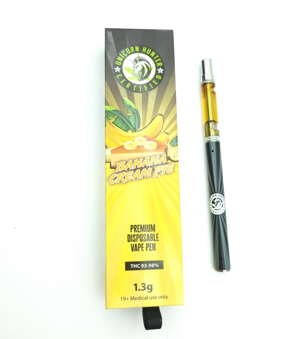 Buy Banana Cream Pie Vape Cartridge or Pen by Unicorn Hunter